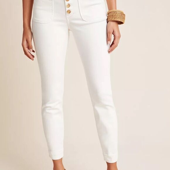 Pilcro High-Rise Denim Leggings Sz 28 - Picture 2 of 13